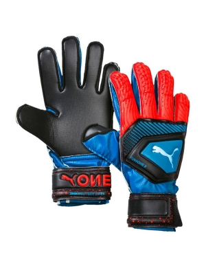 Puma ONE Protect 3 Jnr GK Gloves - Blue/Red